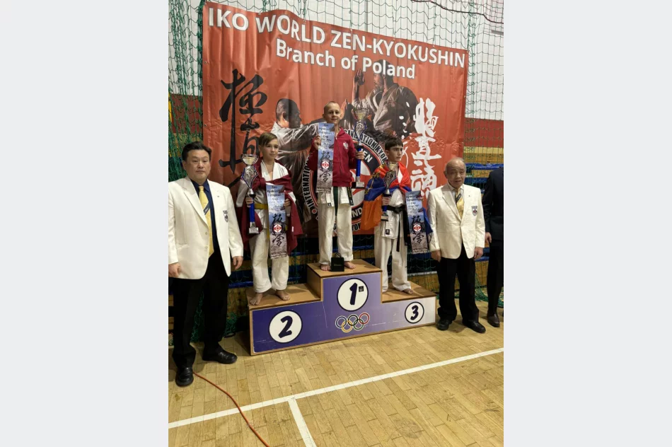  Trzy medale dla zawodników Limanowskiego Klubu Kyokushin Karate na Pucharze Europy ZenKyokushin - zdjęcie 3