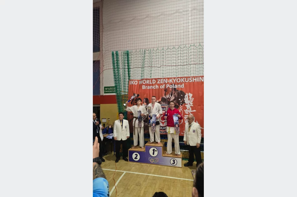  Trzy medale dla zawodników Limanowskiego Klubu Kyokushin Karate na Pucharze Europy ZenKyokushin - zdjęcie 10