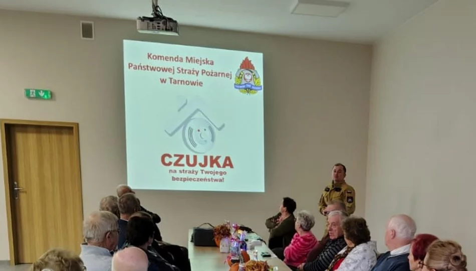 Z seniorami o bezpieczeństwie w sezonie grzewczym - zdjęcie 1