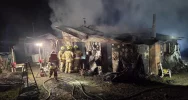 Jedna osoba nie żyje, a trzy są w szpitalu - tragiczny finał pożaru w Krosnej - zdjęcie 2