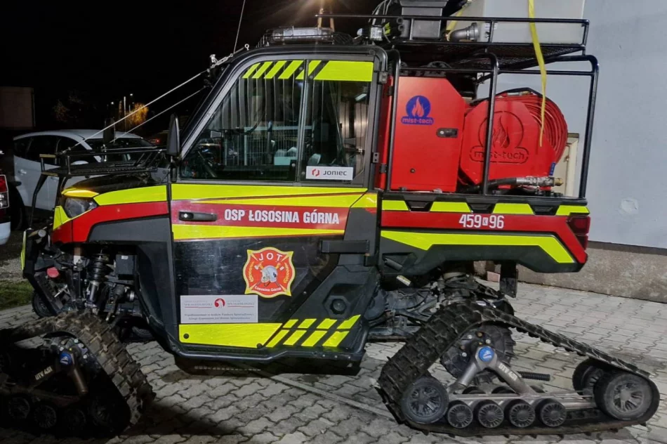 Jedna osoba nie żyje, a trzy są w szpitalu - tragiczny finał pożaru w Krosnej - zdjęcie 4