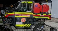 Jedna osoba nie żyje, a trzy są w szpitalu - tragiczny finał pożaru w Krosnej - zdjęcie 4