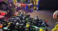 Jedna osoba nie żyje, a trzy są w szpitalu - tragiczny finał pożaru w Krosnej - zdjęcie 5