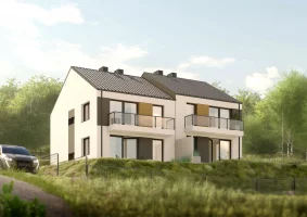 NA SPRZEDAŻ  APARTAMENTY 3-POKOJOWE Z WŁASNYM OGRÓDKIEM I MALOWNICZYM WIDOKIEM! - Zdjęcie główne