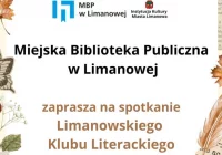 18 listopada – Spotkanie Limanowskiego Klubu Literackiego  - zdjęcie główne