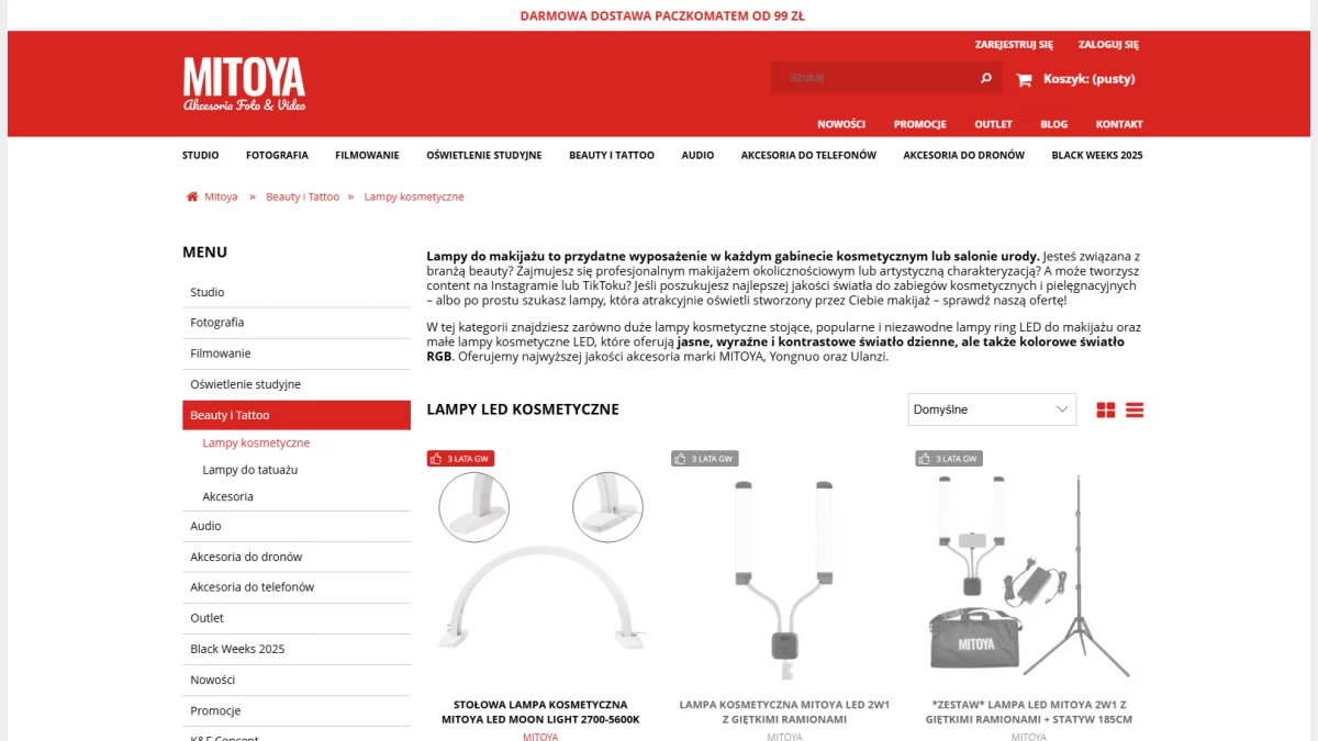 Lampy LED kosmetyczne dla profesjonalistów – oświetlenie, które zmienia jakość pracy