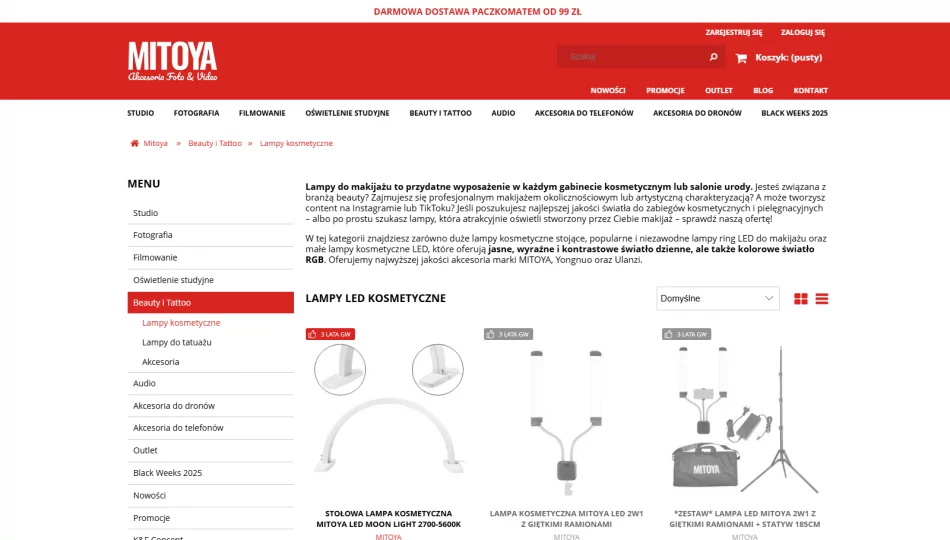 Lampy LED kosmetyczne dla profesjonalistów – oświetlenie, które zmienia jakość pracy - zdjęcie 1