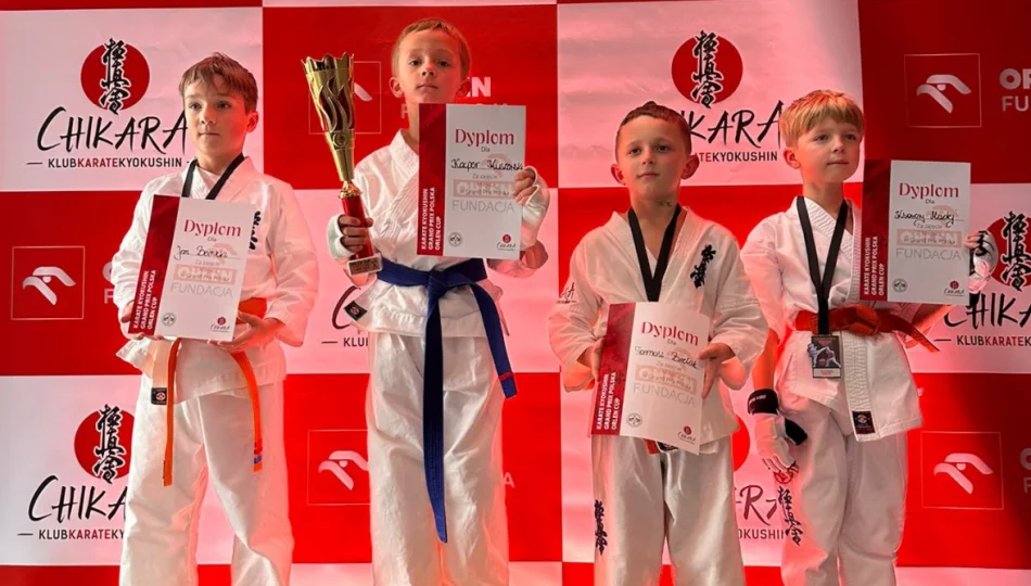 9 medali i 2 miejsce drużynowo dla zawodników Limanowskiego Klubu Kyokushin Karate na Grand Prix Polski - zdjęcie 1