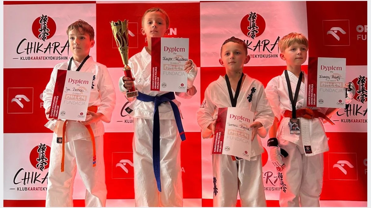 9 medali i 2 miejsce drużynowo dla zawodników Limanowskiego Klubu Kyokushin Karate na Grand Prix Polski