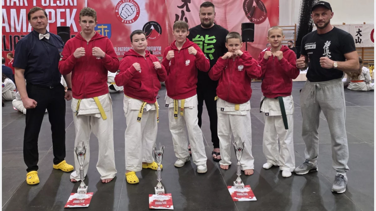 5 medali dla zawodników Limanowskiego Klubu Kyokushin Karate na Pucharze Polski w Wieliczce