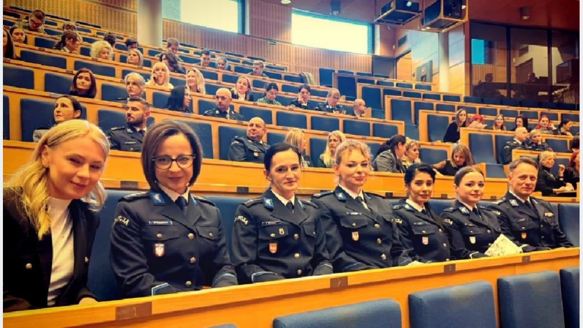 100-lecie kobiet w Policji – konferencja w Krakowie/fot.: KPP Limanowa