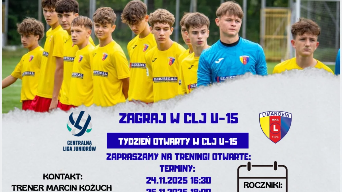 Limanovia zachęca perspektywą gry w centralnej lidze