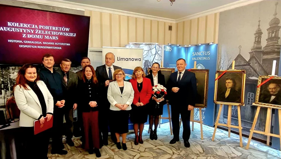 Bank Spółdzielczy w Limanowej wspiera kulturę Miasta Limanowa – cenna kolekcja portretów trafiła do Muzeum Regionalnego Ziemi Limanowskiej - zdjęcie 1