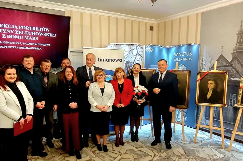 Bank Spółdzielczy w Limanowej wspiera kulturę Miasta Limanowa – cenna kolekcja portretów trafiła do Muzeum Regionalnego Ziemi Limanowskiej - zdjęcie 5