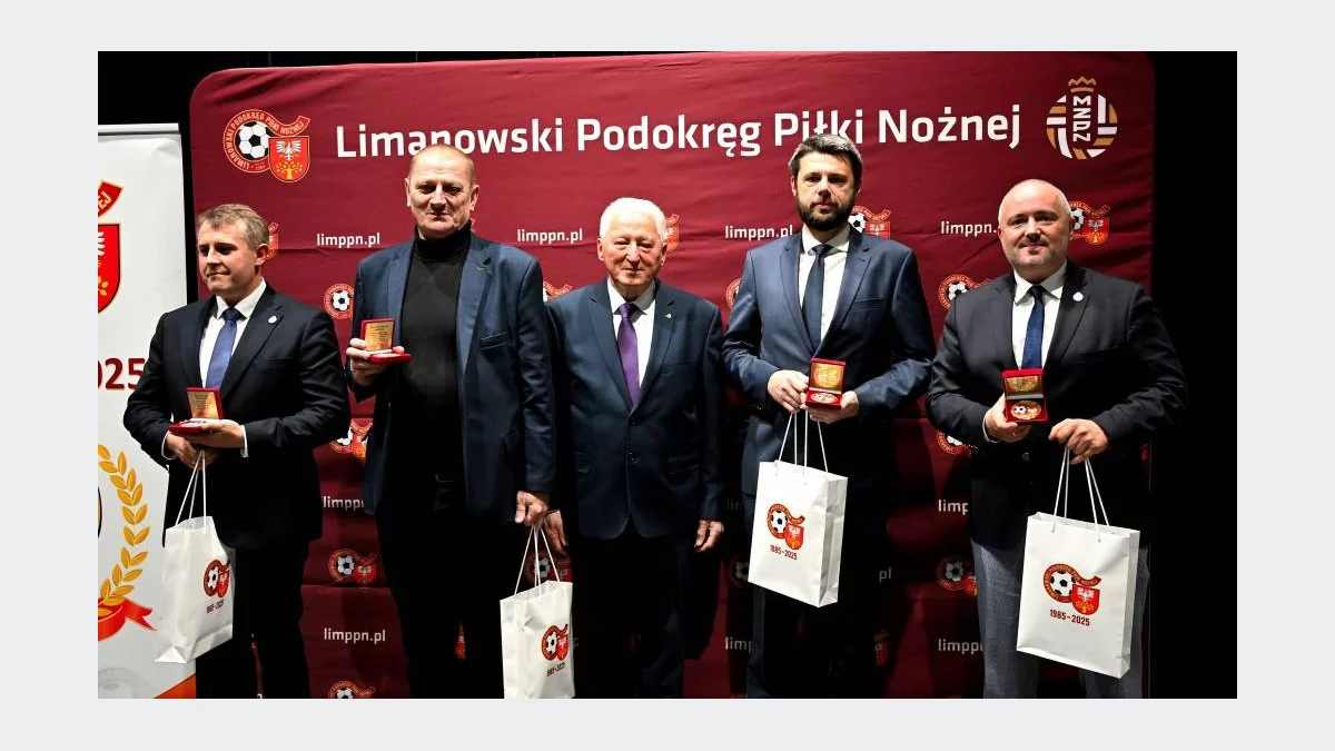W Limanowej świętowano 40 lat działalności Limanowskiego Podokręgu Piłki Nożnej