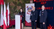 Uroczyste ślubowanie i pasowanie adeptów Młodzieżowej Drużyny Pożarniczej w Limanowej - zdjęcie 2