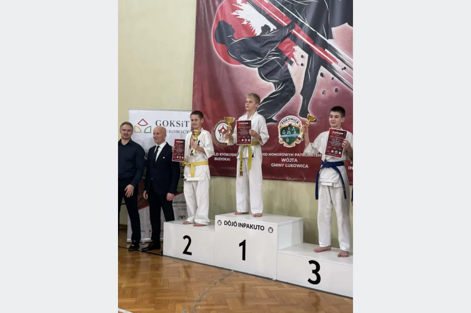 8 medali dla zawodników Limanowskiego Klubu Kyokushin Karate na Inpakuto 2025 w Łukowicy - zdjęcie 11
