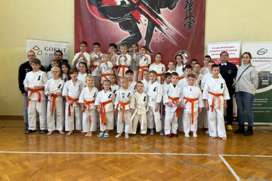 8 medali dla zawodników Limanowskiego Klubu Kyokushin Karate na Inpakuto 2025 w Łukowicy - zdjęcie 13