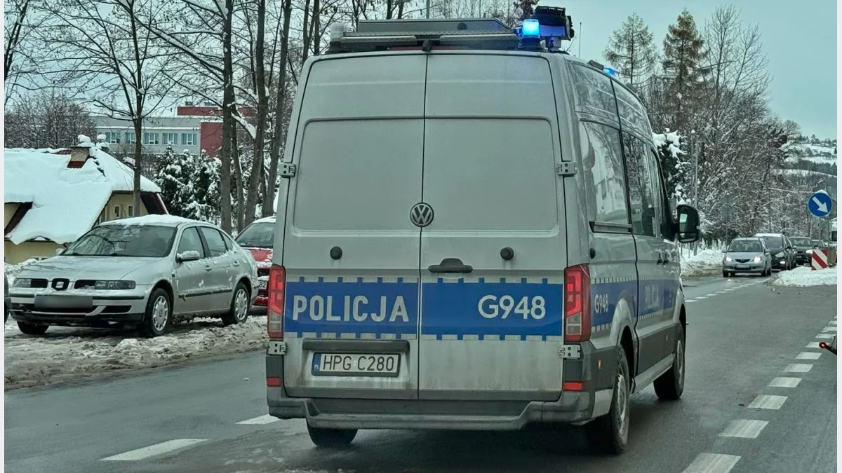 Piesza potrącona na przejściu