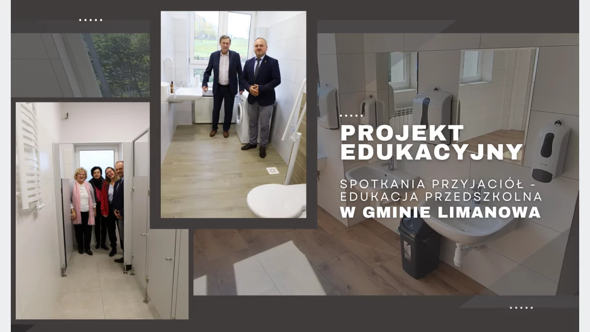 Spotkania przyjaciół - edukacja przedszkolna w Gminie Limanowa