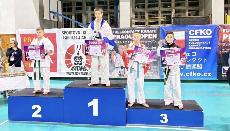 Limanowscy karatecy walczyli o medale w Pradze - zdjęcie 1