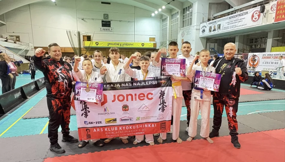 Karatecy ARS Limanowa – JONIEC Team wywalczyli cztery medale na międzynarodowym turnieju Fullcontact Karate Prague Open - zdjęcie 1