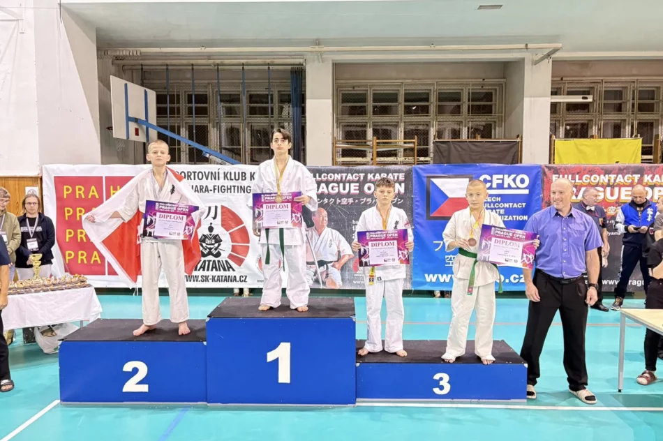 Karatecy ARS Limanowa – JONIEC Team wywalczyli cztery medale na międzynarodowym turnieju Fullcontact Karate Prague Open - zdjęcie 3