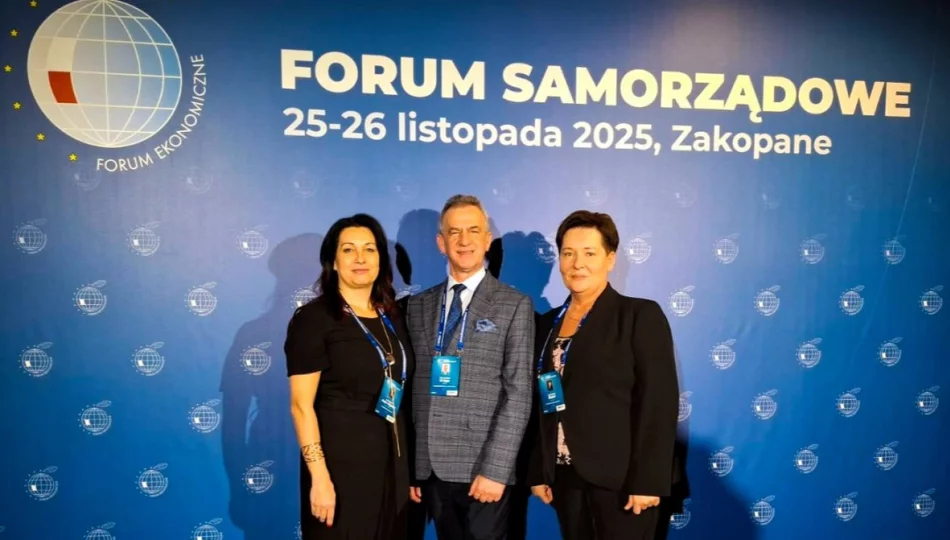Zastępca Burmistrza Miasta Limanowa na Forum Samorządowym w Zakopanem - zdjęcie 1