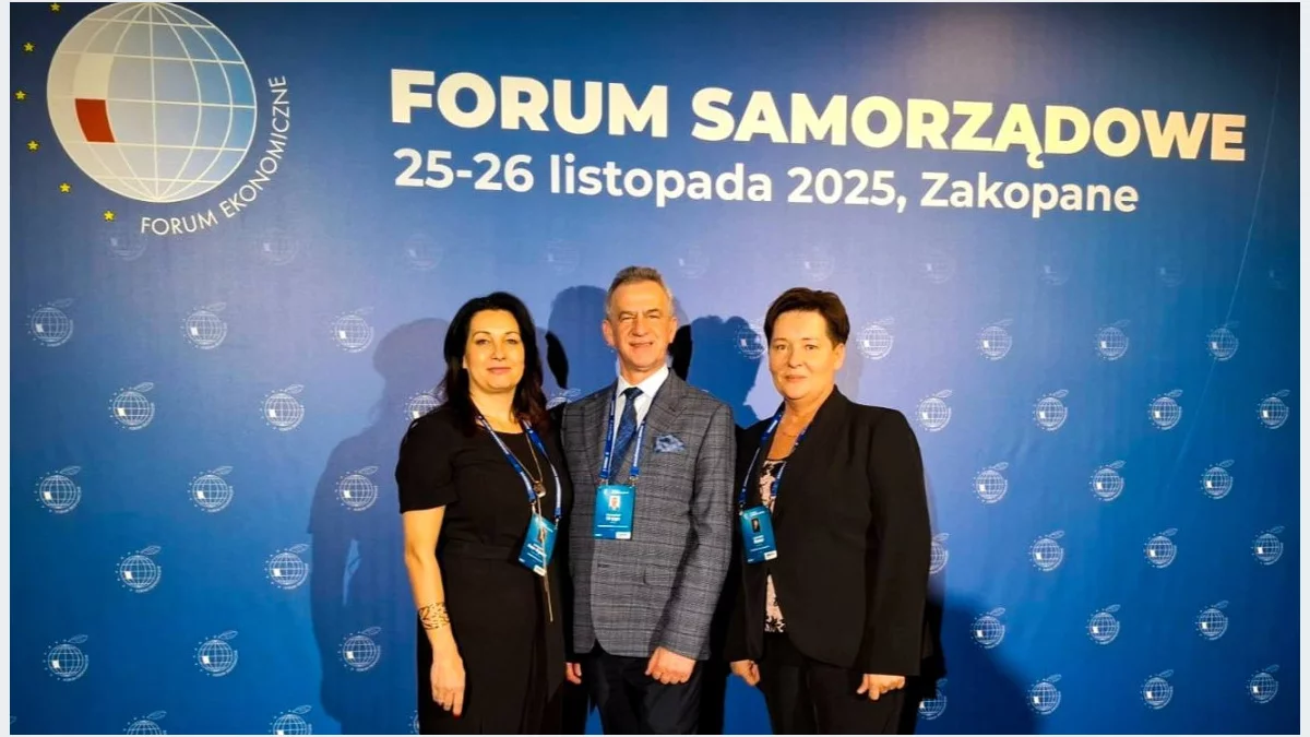 Zastępca Burmistrza Miasta Limanowa na Forum Samorządowym w Zakopanem