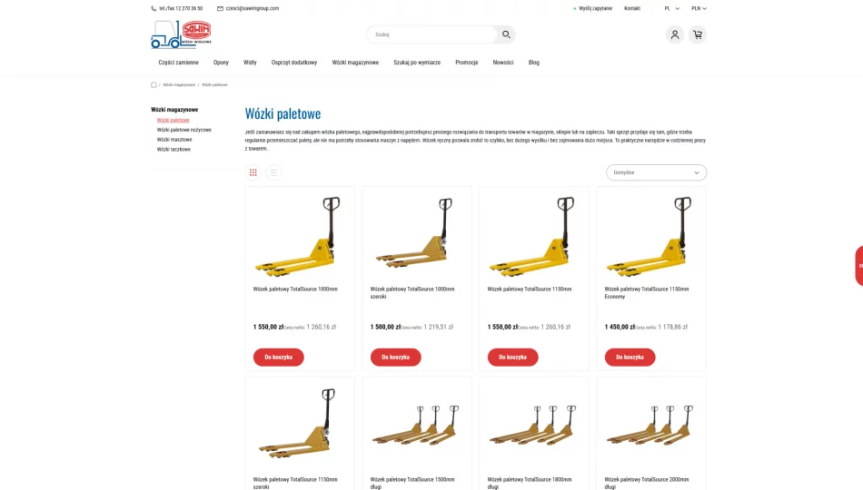 Wózki paletowe jako fundament sprawnej logistyki wewnętrznej - jak wpływają na efektywność pracy magazynu? - zdjęcie 1