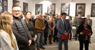 Historia zatrzymana w drewnie i na płótnie – uroczyste otwarcie wystawy upamiętniającej Stanisława Odziomka i Stanisława Sułkowskiego - zdjęcie 4