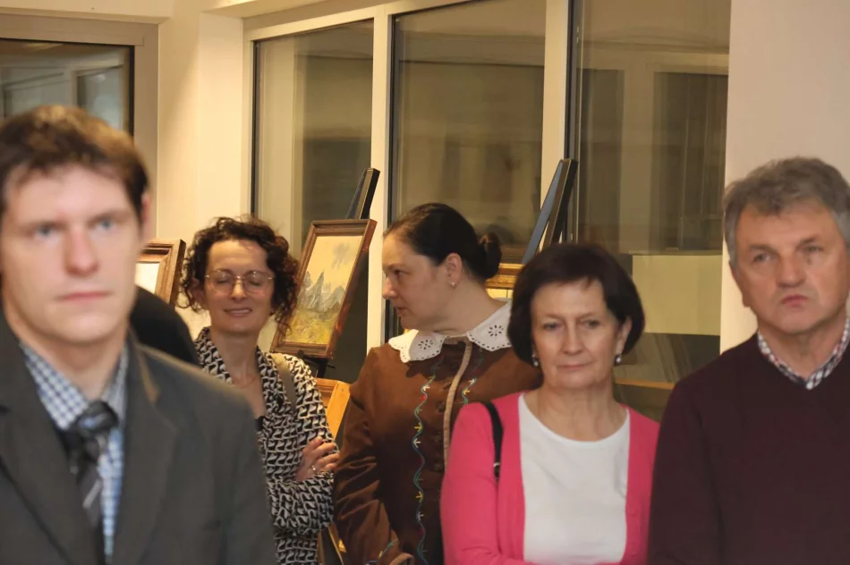 Historia zatrzymana w drewnie i na płótnie – uroczyste otwarcie wystawy upamiętniającej Stanisława Odziomka i Stanisława Sułkowskiego - zdjęcie 17