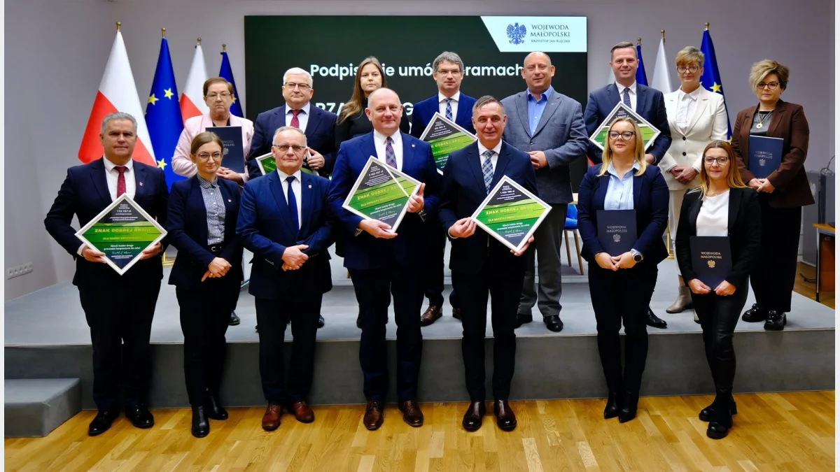 Gmina Tymbark otrzymała dofinansowanie z RFRD/fot.: MUW Kraków
