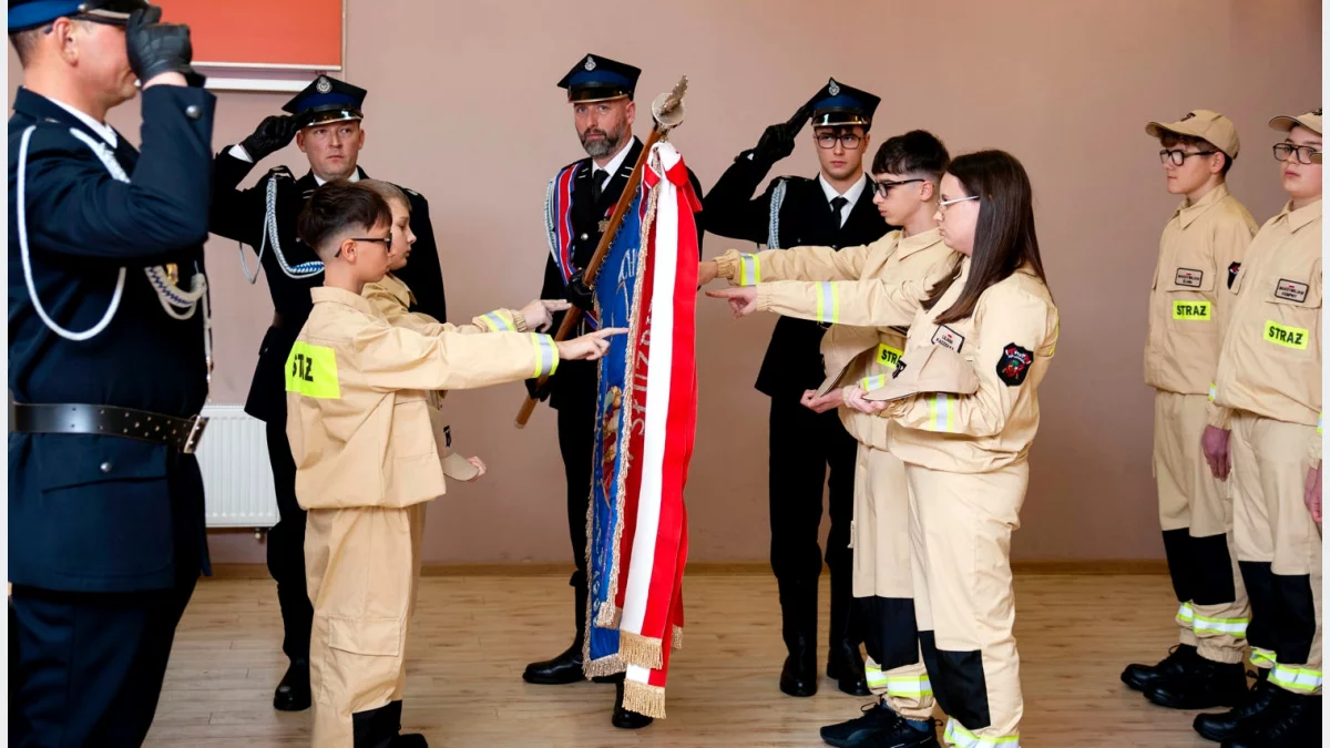 Ślubowanie nowych adeptów MDP/fot.: UM Limanowa