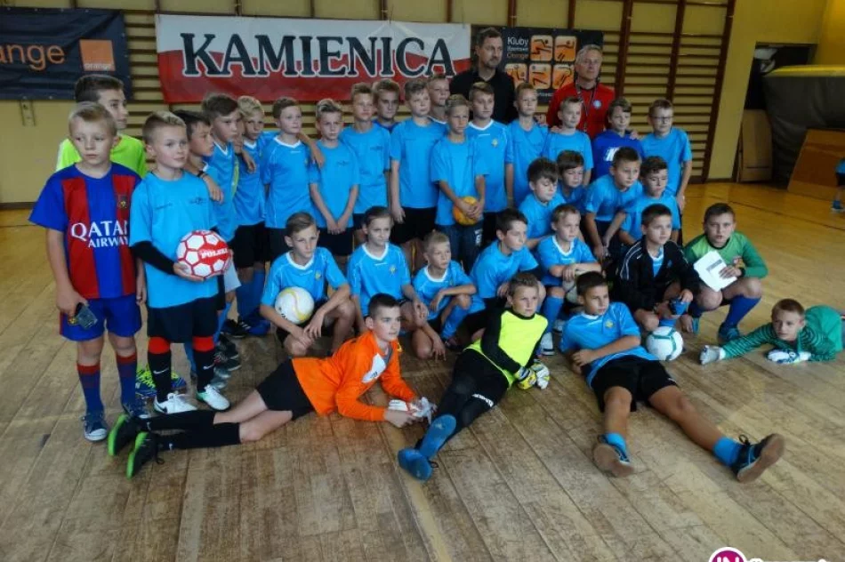 Były piłkarz Realu Madryt i reprezentacji Polski trenował w Kamienicy - zdjęcie 2