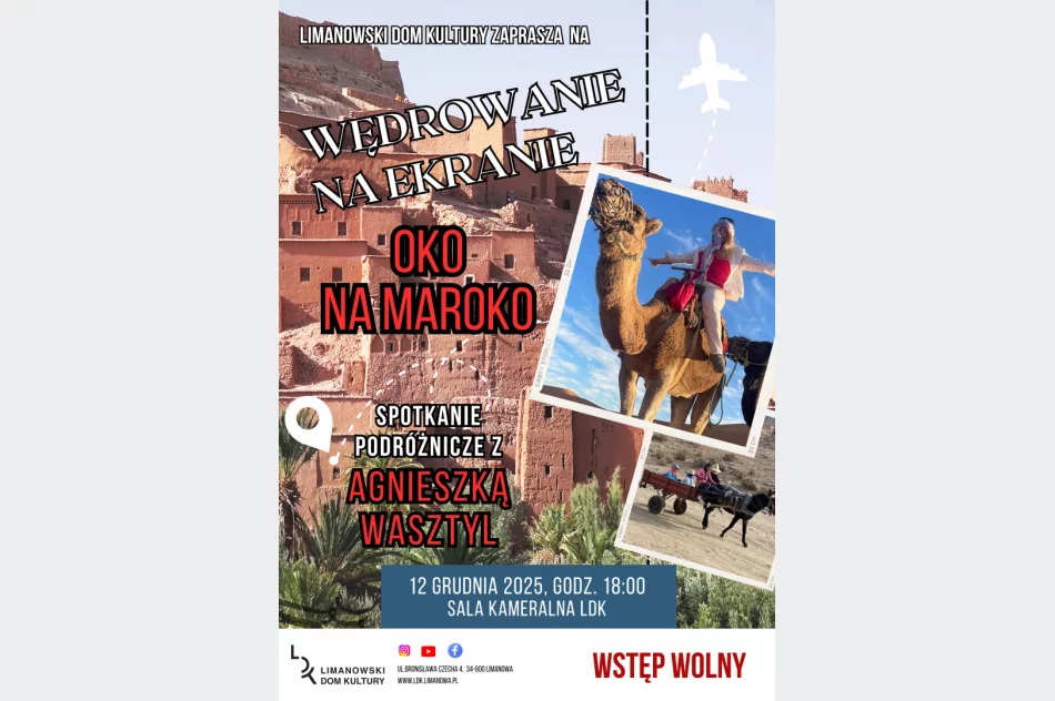 12 grudnia odkryjemy Maroko w cyklu "Wędrowanie na ekranie" - zdjęcie 2