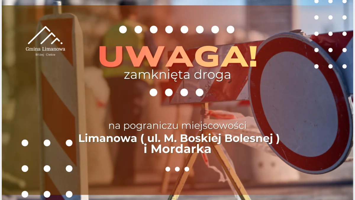 Przywrócenie ruchu oraz zamknięcie drogi