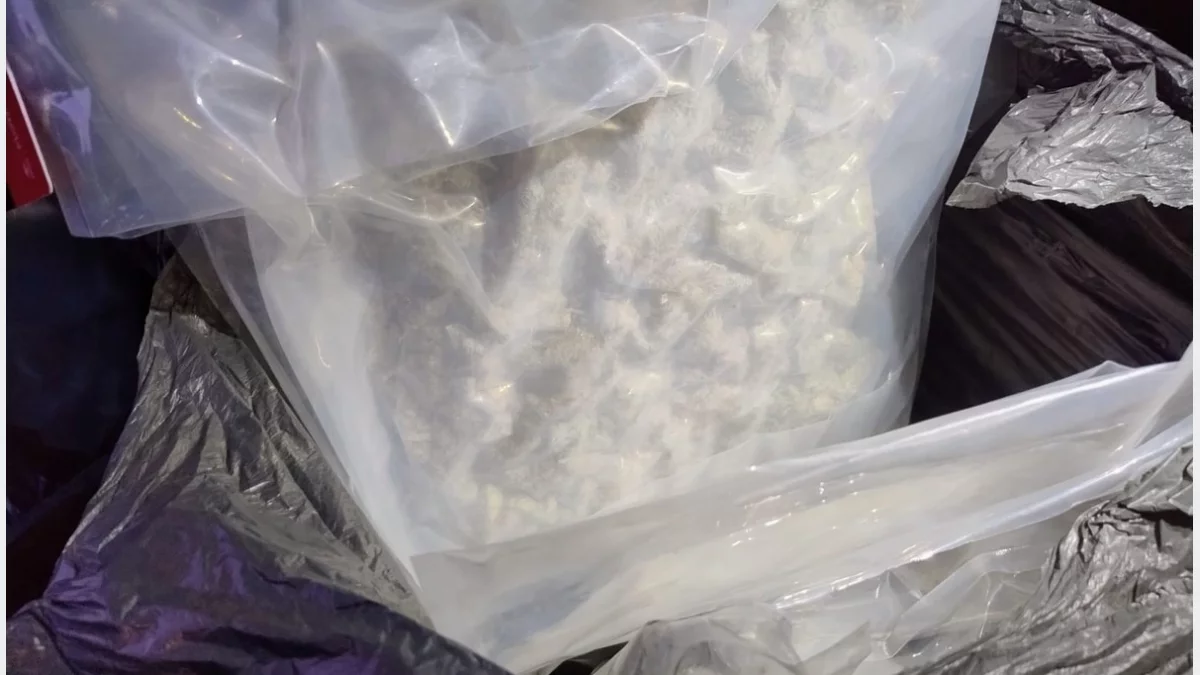 Ponad 8,5 kg narkotyków u zatrzymanego pseudokibica