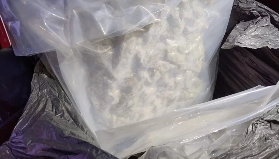 Ponad 8,5 kg narkotyków u zatrzymanego pseudokibica - zdjęcie 1