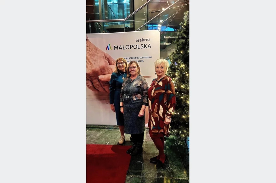 Limanowa na VIII Małopolskim Kongresie Srebrnej Gospodarki w Krakowie - zdjęcie 6