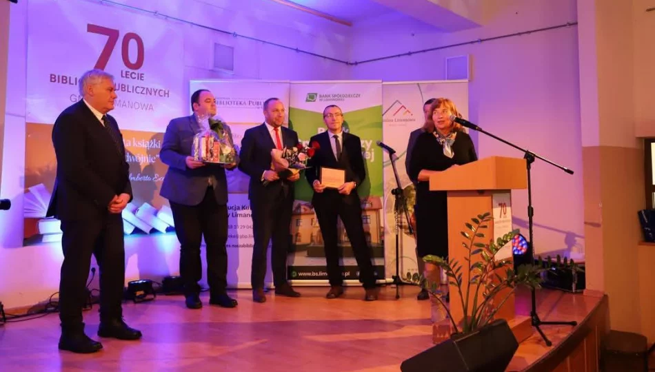 Jubileusz 70-lecia Bibliotek Publicznych Gminy Limanowa - zdjęcie 1