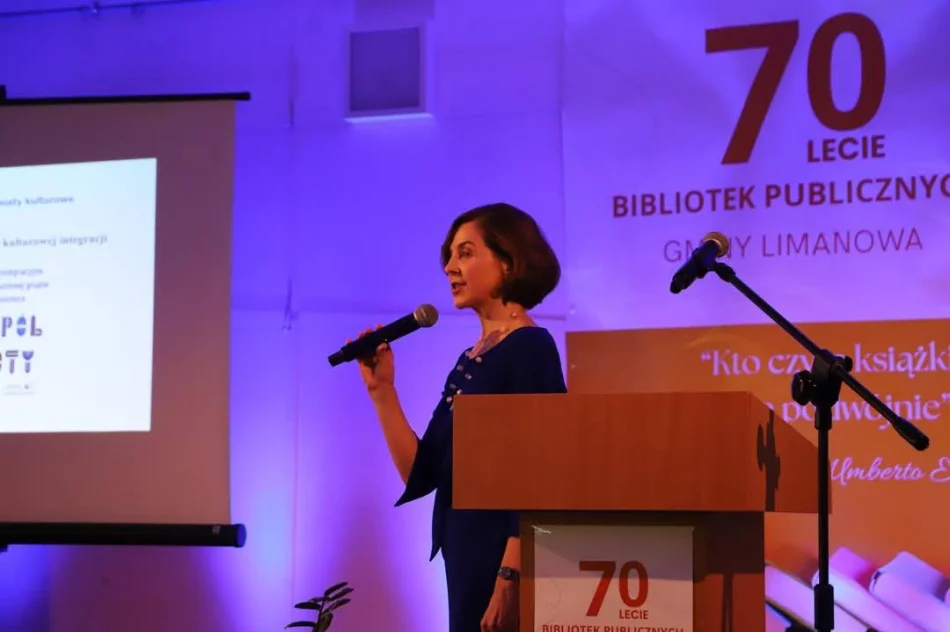 Jubileusz 70-lecia Bibliotek Publicznych Gminy Limanowa - zdjęcie 4