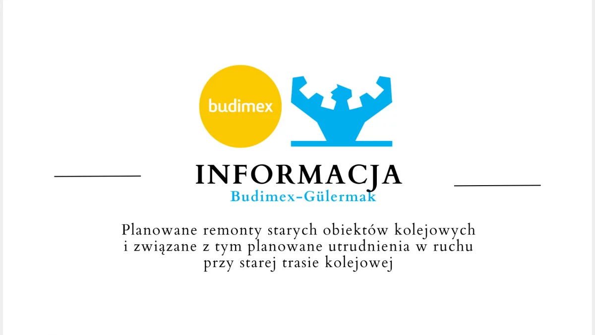 Planowane remonty starych obiektów kolejowych i związane z tym utrudnienia w ruchu