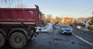 Śmiertelny wypadek na DW965 - droga Limanowa- Bochnia zablokowana - zdjęcie 3