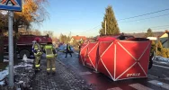 Śmiertelny wypadek na DW965 - droga Limanowa- Bochnia zablokowana - zdjęcie 4