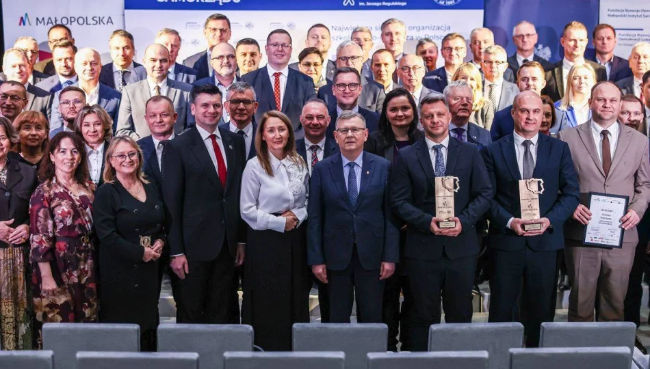 Burmistrz Miasta Limanowa na Gali Rankingu Gmin Małopolski 2025 - zdjęcie 1