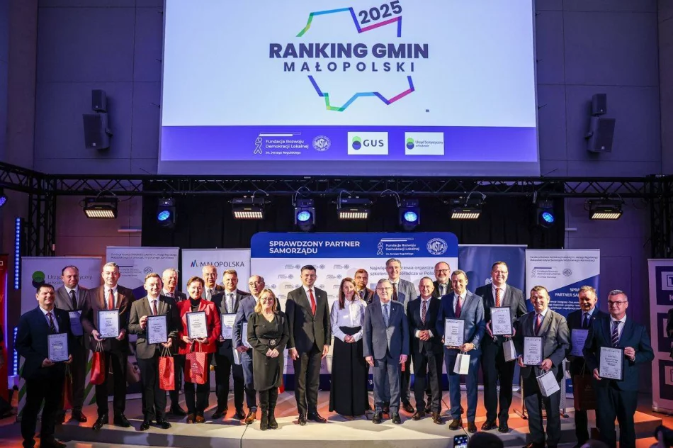 Burmistrz Miasta Limanowa na Gali Rankingu Gmin Małopolski 2025 - zdjęcie 6