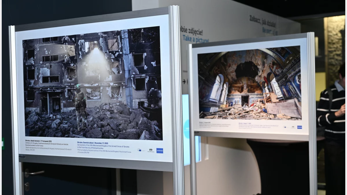 Wystawa „Ukraine in Focus” pokazuje prawdę o wojnie