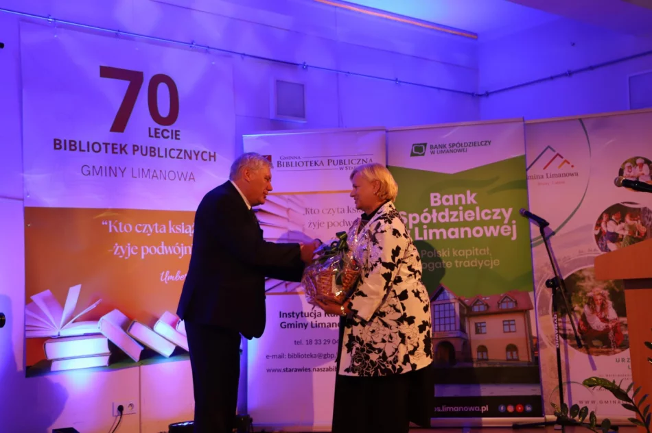 Relacja z jubileuszu 70-lecia bibliotek publicznych Gminy Limanowa - zdjęcie 9