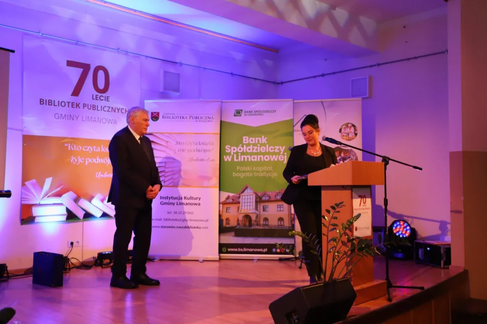 Relacja z jubileuszu 70-lecia bibliotek publicznych Gminy Limanowa - zdjęcie 10